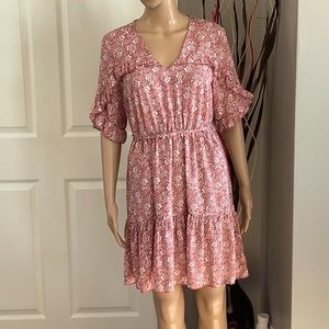 BOHO SHEIN short sleeve dress size large like new